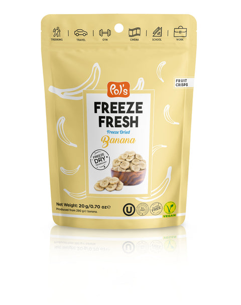 Pol`s  Freeze Fresh - Banane Liofilizate 20gr